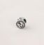 صورة charm فضة 925 على شكل حرف M
