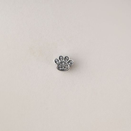 صورة charm فضة 925 على شكل قدم