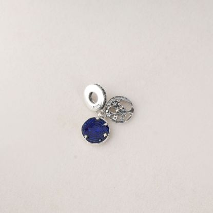صورة charm فضة 925 على شكل شجرة وقمر