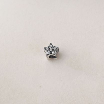 صورة charm فضة 925 على شكل نجمة