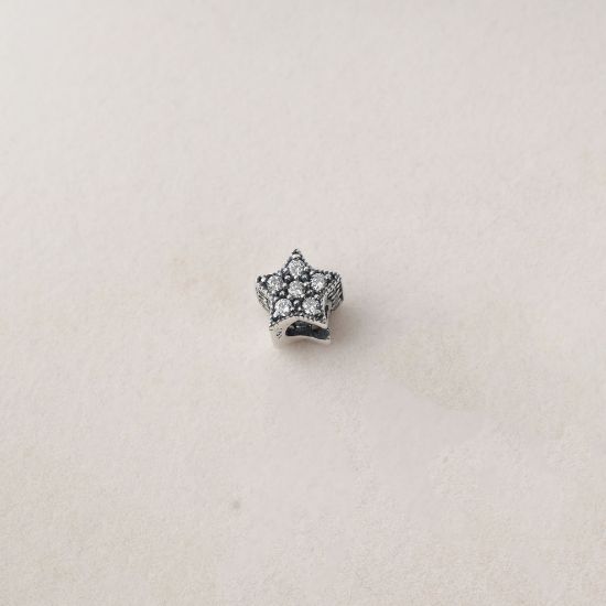صورة charm فضة 925 على شكل نجمة