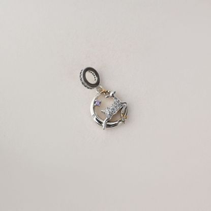 صورة charm فضة 925 على شكل نجوم