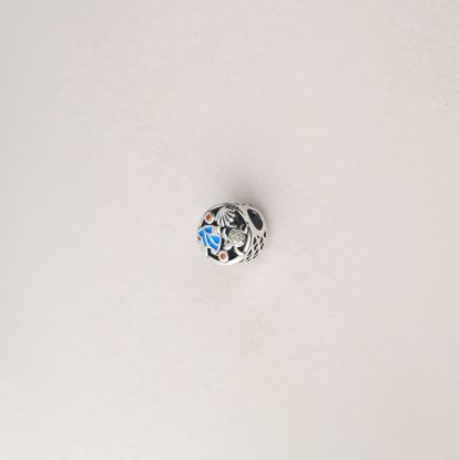صورة charm فضة 925 على شكل حياة المحيط
