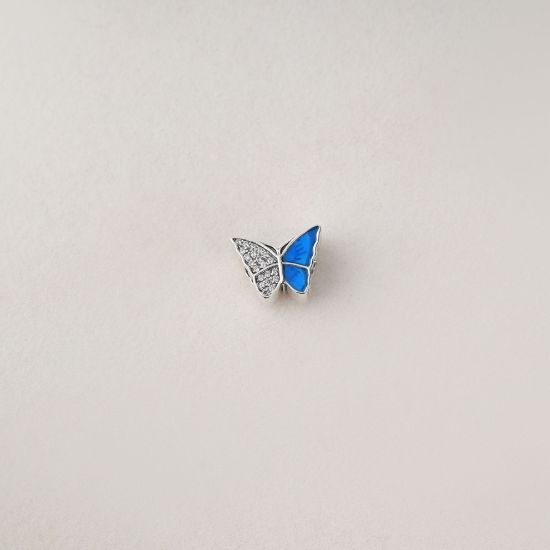 صورة charm فضة 925 على شكل فراشة
