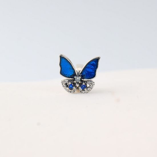 صورة charm فضة 925 على شكل فراشة