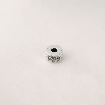 صورة charm فضة 925 على شكل دائري