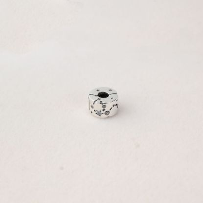 صورة charm فضة 925 على شكل دائري