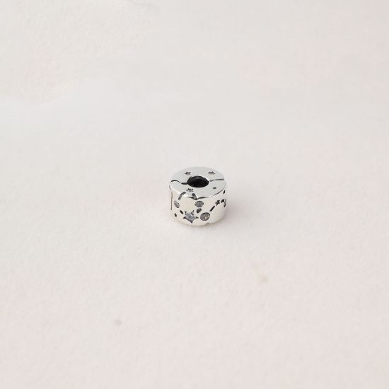صورة charm فضة 925 على شكل دائري