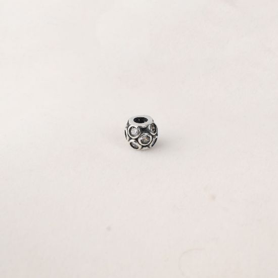 صورة charm فضة 925 على شكل دائري