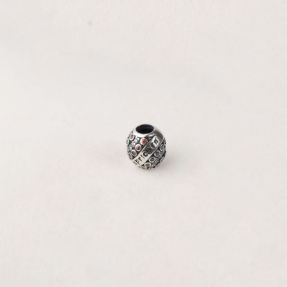 صورة charm فضة 925 على شكل دائري