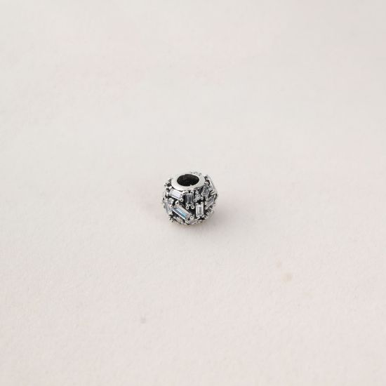 صورة charm فضة 925 على شكل دائري