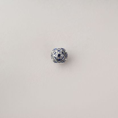 صورة charm فضة 925 على شكل وردة