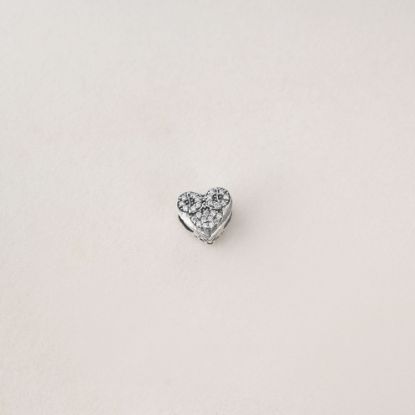 صورة charm فضة 925 على شكل قلب و ميكي ماوس ديزني