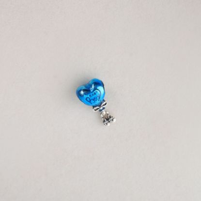 صورة charm  بيبي بوي فضة 925 على شكل قلب