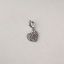 صورة charm فضة 925 على شكل قلب
