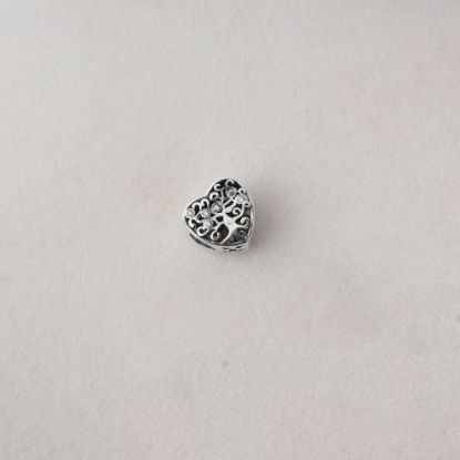 صورة charm فضة 925 على شكل قلب