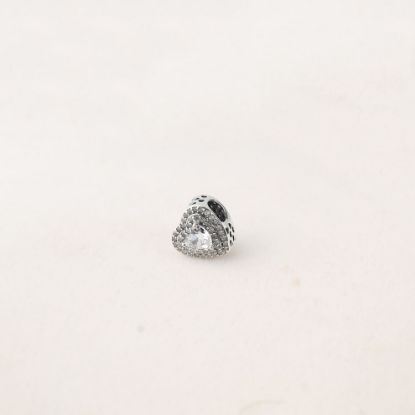 صورة charm فضة 925 على شكل قلب