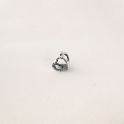صورة charm فضة 925 على شكل قلب